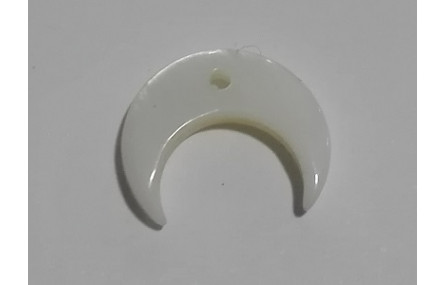 Cuerno plano nacar 13*13mm