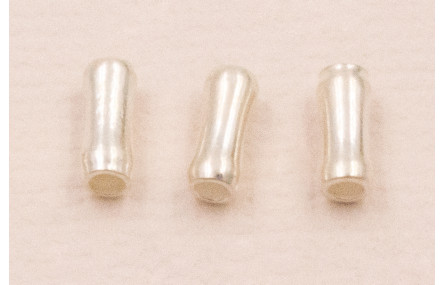 Tubo redondeado Plata 925 5*1,8mm Interior 1mm