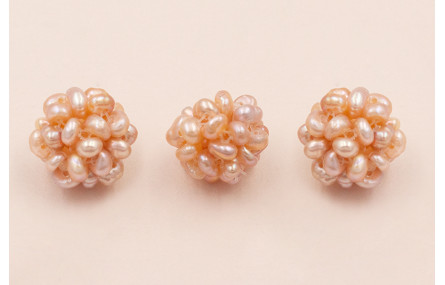 Bola de 12mm hecha de perlas tostadas