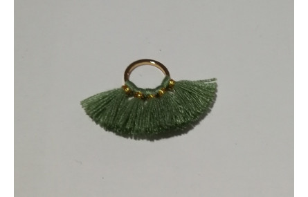 Aro 10mm Multipompón Verde kaki