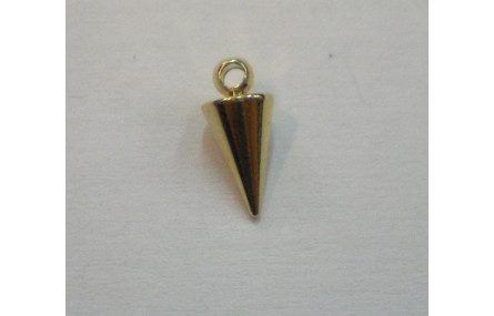 Péndulo en punta 10mm*5mm  Oro
