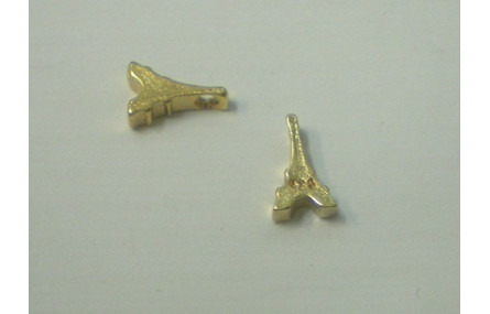Torre Eiffel 8*5mm Dorada