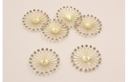 Casquilla Sol 40mm Puntas Beige