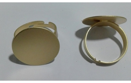 Anillo con disco de 20mm diametro