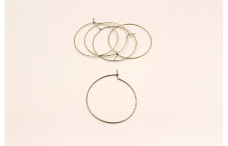 CRIOLLA HILO REDONDO 45 MM ORO VIEJO