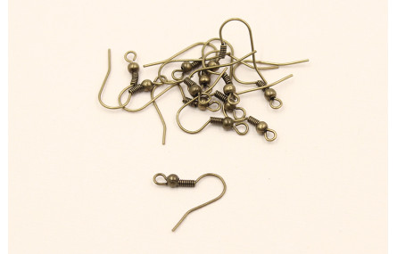 GANCHO HIPPIE GUSANO BOLA Oro Viejo