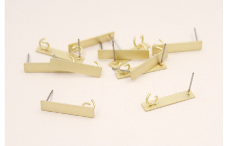 Listón de 20*4mm Dorado Mate