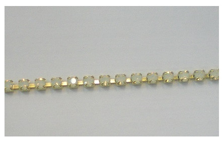 Cadena Strass ss 6,5 White Opal