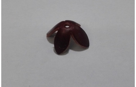 Casquilla 15*10mm Marrón oscuro