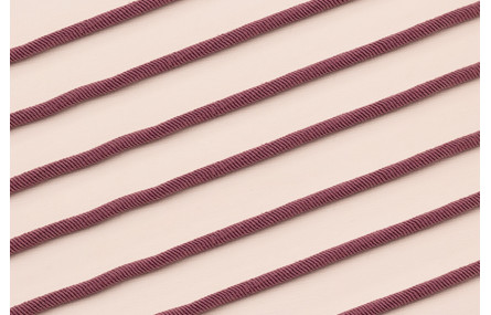 Cordón Elástico 3mm Morado