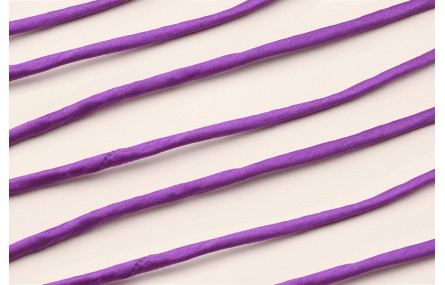 Cordón de SEDA 3mm relleno color Morado