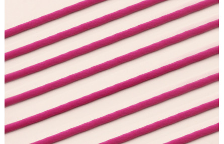 Cordón de SEDA 3mm relleno color Fucshia