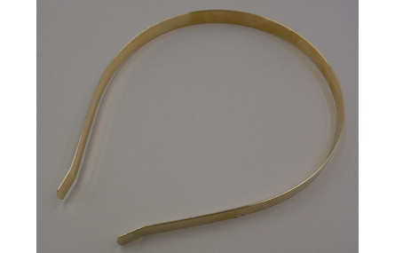 Diadema de 9mm de ancho Dorada