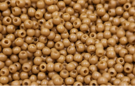 10 gramos de Abalorio cristal Marrón