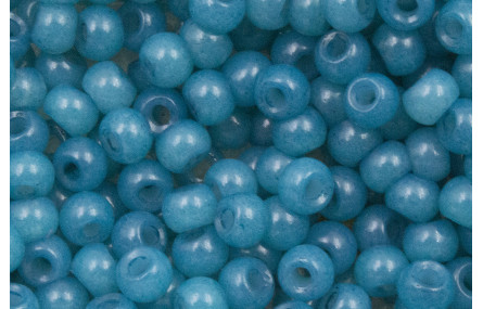 10 gramos Abalorio Azul Petroleo 4mm