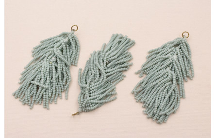 Fleco Cascada de Abalorio 80mm Agua