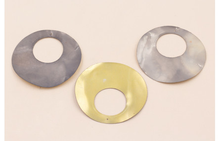 Disco Donut 55mm y 18mm int Morado y Metal