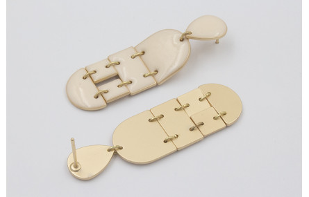 Pendientes perno gota, semi ovalos, rectangulos, s