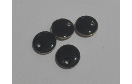 Disco esmaltado 8mm Negro