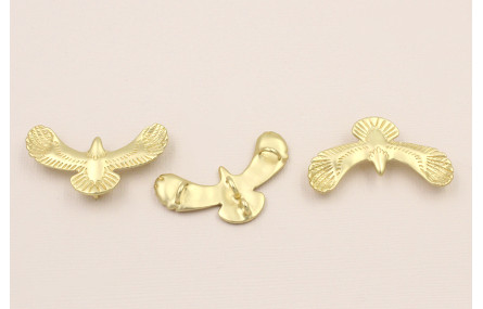 Cuenta Aguila 45*25*4, 4 anillas atrás Dorado Mate