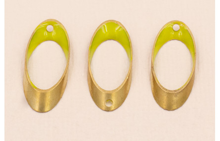 Ovalo Biselado 25*10 Esmalte Lima