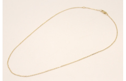 Collar completo 435*1,5mm  Baño Oro 18K y 3 micras