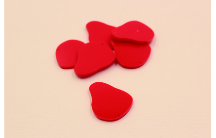 Fresa Metacrilato Roja 32*27mm