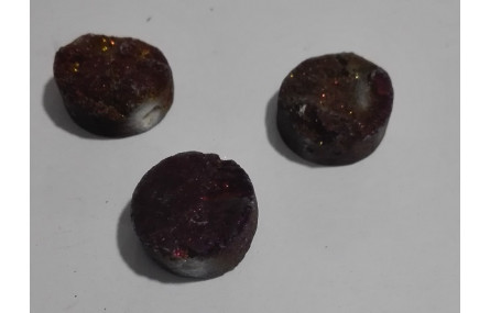 drusa plana 14mm Cobrizo