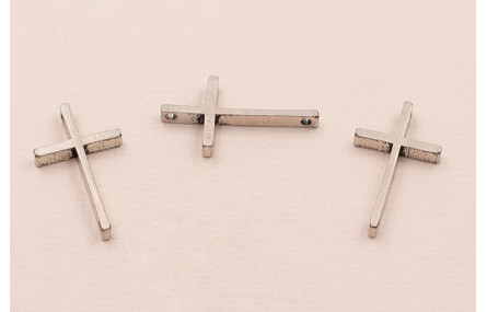 Cruz 23*13*3 Plata Vieja