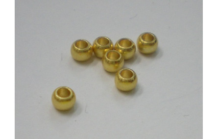 Bola agujero 2mm interior  Oro Mate