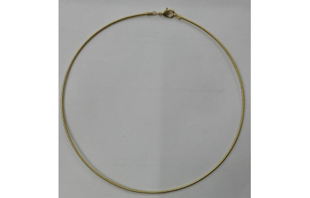 Collar Hilo flexible Dorado 1,5mm
