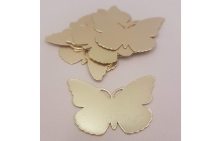 Mariposa 37,5*23,5mm Oro Mate