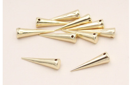 Pivote Cónico 24*5mm Oro