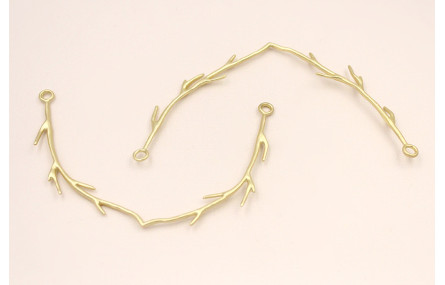 Collar rama 110mm Dorado Mate