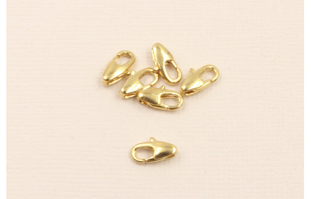 MOSQUETON DORADO PEQ. 10MM