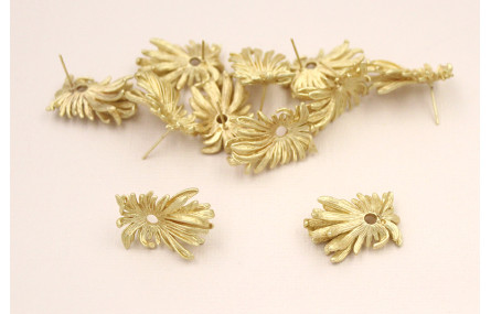 Perno Nenufar Dorado Mate 25*13mm