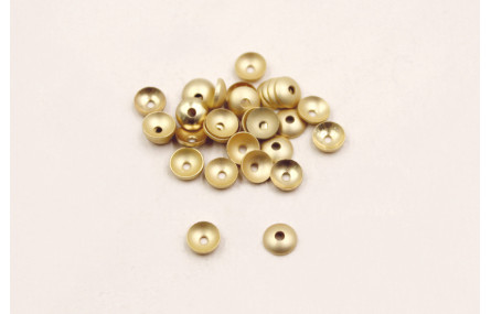 CASQUILLA PEQUEÑA ORO Mate