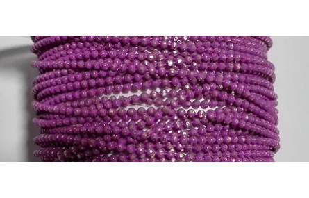 Cadena bolas 1,2 mm Morado Cardenal