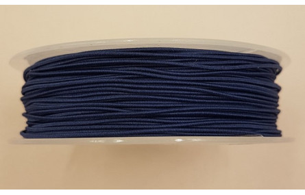 Cordón de Goma 1mm Azul Marino