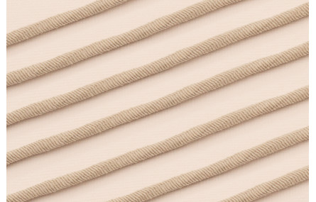 Cordón Elástico 3mm Beige