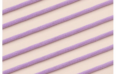 Cordón Elástico 3mm Lila