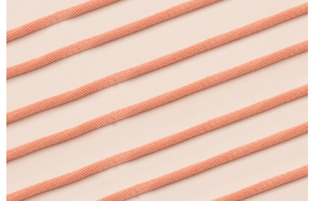 Cordón Elástico 3mm Rosa