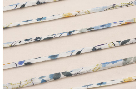 Lazo Liberty 4mm Azul Blanco y Amarillo