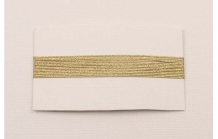 Hilo Macramé metálico Dorado Pálido 0,65mm