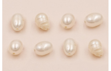 Perla ovalada 7*5mm