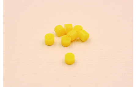 Punto Metacrilato 3mm diámetro Amarillo 