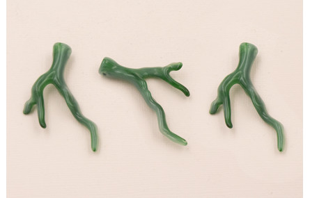 Rama Coral 50*35mm Veteado Verdoso