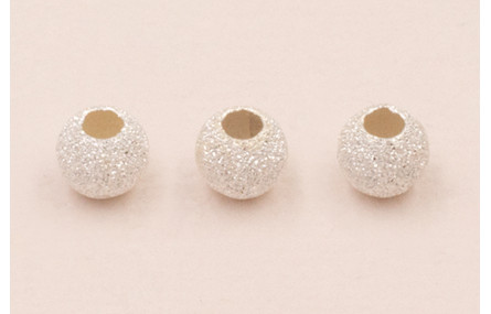 BOLA BRILLANTE 5MM PLATA LEY 925