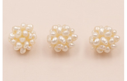 Bola de 12mm hecha de perlas