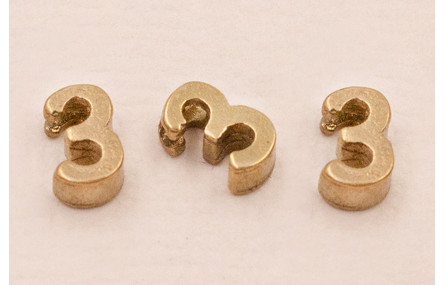 Pieza Número 3 7*6*2 Oro